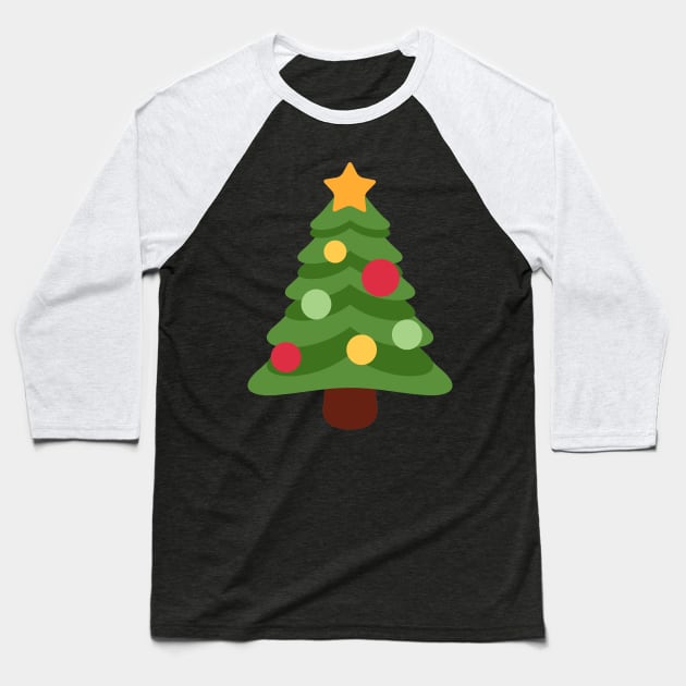 Christmas tree Baseball T-Shirt by MoreArt15